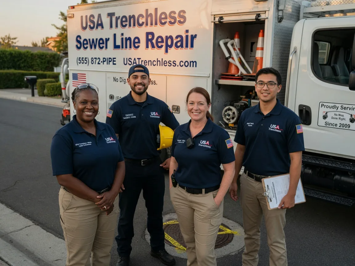 Sewer Line Repair company in Jarreau, LA